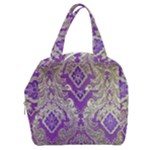 Purple & Gold  CBDOilPrincess E70d1a7c-502f-48a3-839e-eea25bfe4633 Boxy Hand Bag