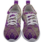 Purple & Gold  CBDOilPrincess E70d1a7c-502f-48a3-839e-eea25bfe4633 Kids Athletic Shoes