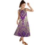 Purple & Gold  CBDOilPrincess E70d1a7c-502f-48a3-839e-eea25bfe4633 Summer Maxi Dress