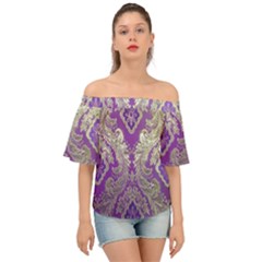 Off Shoulder Short Sleeve Top 