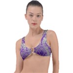 Purple & Gold  CBDOilPrincess E70d1a7c-502f-48a3-839e-eea25bfe4633 Ring Detail Bikini Top