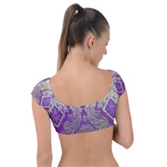 Cap Sleeve Ring Bikini Top 
