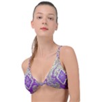Purple & Gold  CBDOilPrincess E70d1a7c-502f-48a3-839e-eea25bfe4633 Knot Up Bikini Top