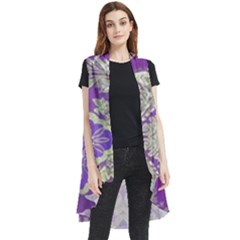 Sleeveless Chiffon Waistcoat Shirt 