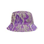 Purple & Gold  CBDOilPrincess E70d1a7c-502f-48a3-839e-eea25bfe4633 Bucket Hat (Kids)