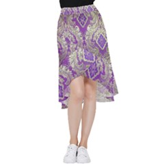 Frill Hi Low Chiffon Skirt 