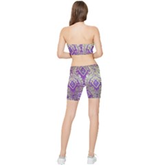 Stretch Shorts and Tube Top Set 