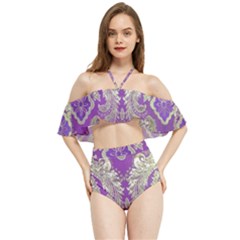 Halter Flowy Bikini Set  
