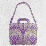 Purple & Gold  CBDOilPrincess E70d1a7c-502f-48a3-839e-eea25bfe4633 MacBook Pro Shoulder Laptop Bag 