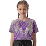 Purple & Gold  CBDOilPrincess E70d1a7c-502f-48a3-839e-eea25bfe4633 Kids  Basic Tee
