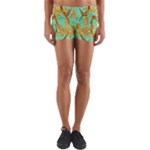 420 Golden Marijuana Leaves CBDOilPrincess 4620c7f7-26fd-4a03-a44e-12e7042c7a06 Yoga Shorts