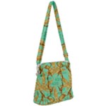420 Golden Marijuana Leaves CBDOilPrincess 4620c7f7-26fd-4a03-a44e-12e7042c7a06 Zipper Messenger Bag
