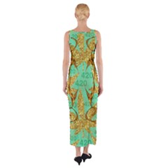 Fitted Maxi Dress 