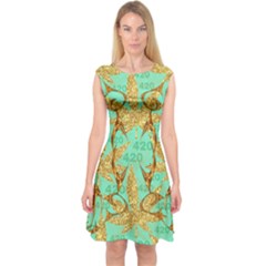 Capsleeve Midi Dress 