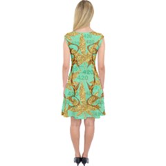 Capsleeve Midi Dress 