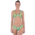 420 Golden Marijuana Leaves CBDOilPrincess 4620c7f7-26fd-4a03-a44e-12e7042c7a06 Criss Cross Bikini Set