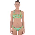 420 Golden Marijuana Leaves CBDOilPrincess 4620c7f7-26fd-4a03-a44e-12e7042c7a06 Cross Back Hipster Bikini Set