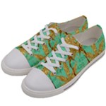 420 Golden Marijuana Leaves CBDOilPrincess 4620c7f7-26fd-4a03-a44e-12e7042c7a06 Women s Low Top Canvas Sneakers