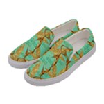 420 Golden Marijuana Leaves CBDOilPrincess 4620c7f7-26fd-4a03-a44e-12e7042c7a06 Women s Canvas Slip Ons