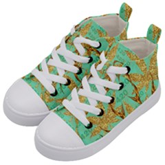 Kids  Mid-Top Canvas Sneakers 