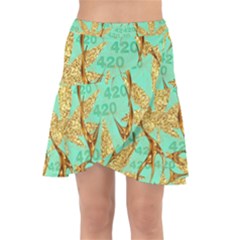 Wrap Front Skirt 