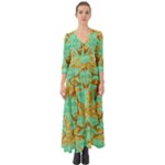 420 Golden Marijuana Leaves CBDOilPrincess 4620c7f7-26fd-4a03-a44e-12e7042c7a06 Button Up Boho Maxi Dress