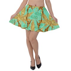 Velvet Skater Skirt 
