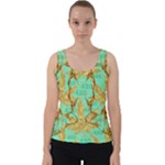 420 Golden Marijuana Leaves CBDOilPrincess 4620c7f7-26fd-4a03-a44e-12e7042c7a06 Velvet Tank Top