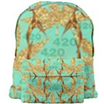 420 Golden Marijuana Leaves CBDOilPrincess 4620c7f7-26fd-4a03-a44e-12e7042c7a06 Giant Full Print Backpack