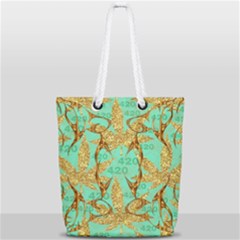 Full Print Rope Handle Tote (Small) 