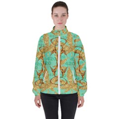 Women s High Neck Windbreaker 