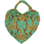 420 Golden Marijuana Leaves CBDOilPrincess 4620c7f7-26fd-4a03-a44e-12e7042c7a06 Giant Heart Shaped Tote