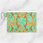 420 Golden Marijuana Leaves CBDOilPrincess 4620c7f7-26fd-4a03-a44e-12e7042c7a06 Canvas Cosmetic Bag (Medium)