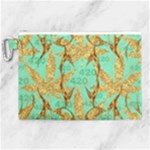 420 Golden Marijuana Leaves CBDOilPrincess 4620c7f7-26fd-4a03-a44e-12e7042c7a06 Canvas Cosmetic Bag (XL)