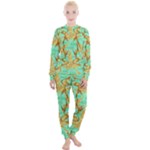 420 Golden Marijuana Leaves CBDOilPrincess 4620c7f7-26fd-4a03-a44e-12e7042c7a06 Women s Lounge Set
