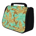 420 Golden Marijuana Leaves CBDOilPrincess 4620c7f7-26fd-4a03-a44e-12e7042c7a06 Full Print Travel Pouch (Small)
