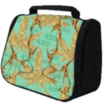 420 Golden Marijuana Leaves CBDOilPrincess 4620c7f7-26fd-4a03-a44e-12e7042c7a06 Full Print Travel Pouch (Big)