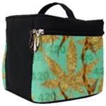 420 Golden Marijuana Leaves CBDOilPrincess 4620c7f7-26fd-4a03-a44e-12e7042c7a06 Make Up Travel Bag (Big)
