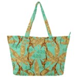 420 Golden Marijuana Leaves CBDOilPrincess 4620c7f7-26fd-4a03-a44e-12e7042c7a06 Full Print Shoulder Bag