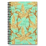 420 Golden Marijuana Leaves CBDOilPrincess 4620c7f7-26fd-4a03-a44e-12e7042c7a06 5.5  x 8.5  Notebook
