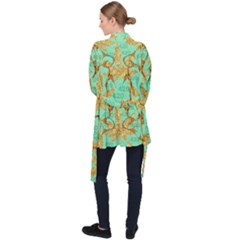 Long Sleeve Velvet Kimono  