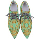 420 Golden Marijuana Leaves CBDOilPrincess 4620c7f7-26fd-4a03-a44e-12e7042c7a06 Pointed Oxford Shoes