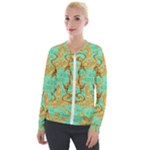 420 Golden Marijuana Leaves CBDOilPrincess 4620c7f7-26fd-4a03-a44e-12e7042c7a06 Velvet Zip Up Jacket