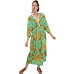 420 Golden Marijuana Leaves CBDOilPrincess 4620c7f7-26fd-4a03-a44e-12e7042c7a06 Grecian Style  Maxi Dress