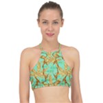 420 Golden Marijuana Leaves CBDOilPrincess 4620c7f7-26fd-4a03-a44e-12e7042c7a06 Racer Front Bikini Top