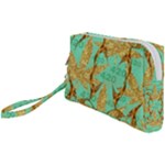 420 Golden Marijuana Leaves CBDOilPrincess 4620c7f7-26fd-4a03-a44e-12e7042c7a06 Wristlet Pouch Bag (Small)