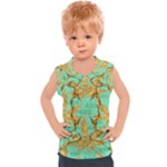 420 Golden Marijuana Leaves CBDOilPrincess 4620c7f7-26fd-4a03-a44e-12e7042c7a06 Kids  Sport Tank Top