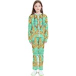 420 Golden Marijuana Leaves CBDOilPrincess 4620c7f7-26fd-4a03-a44e-12e7042c7a06 Kids  Tracksuit