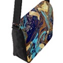 Flap Closure Messenger Bag (L) 