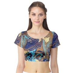 Short Sleeve Crop Top 